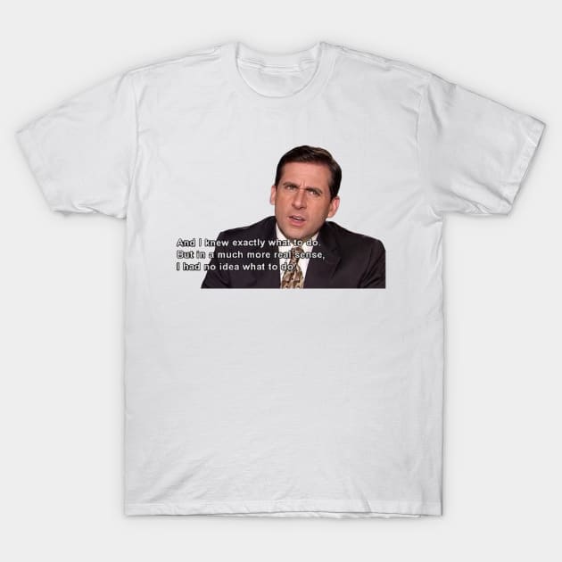 Michael Scott T-Shirt by NormalClothes